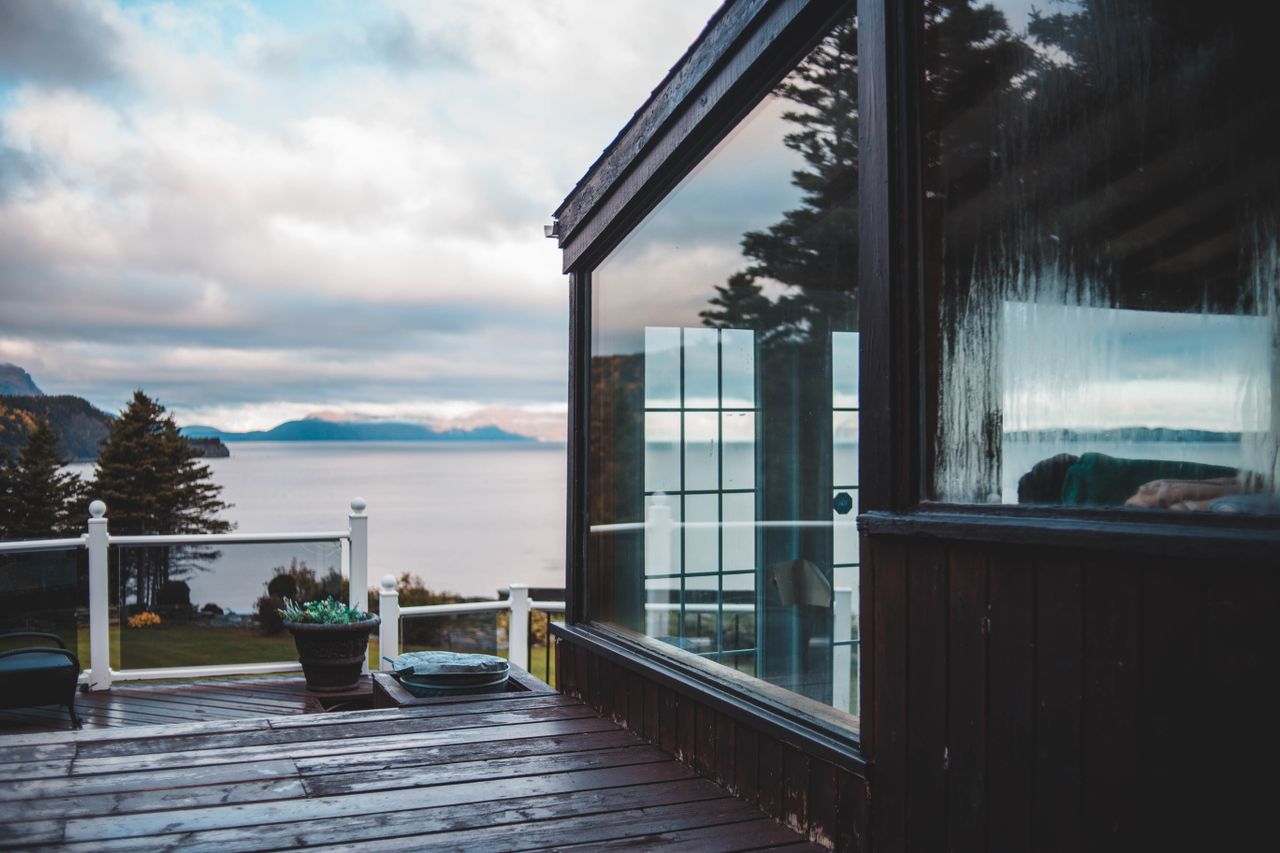Beautiful outdoor deck