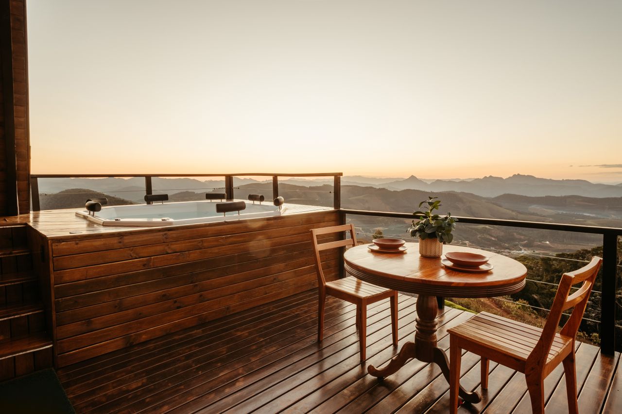 Beautiful custom outdoor deck